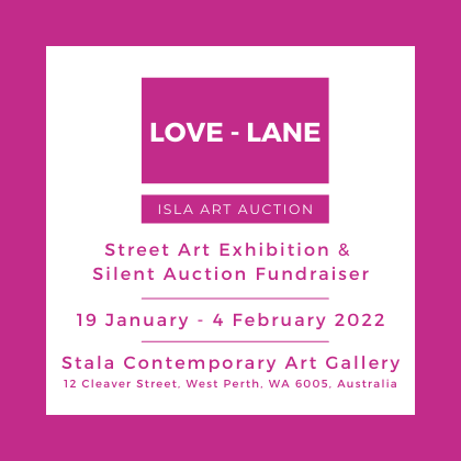 'Love-Lane' group exhibition - Isla Art Auction