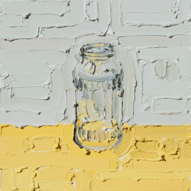 KATHRYN HAUG - Jar on Yellow #3