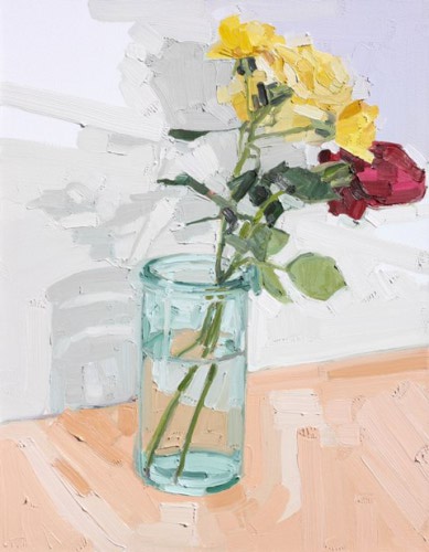 KATHRYN HAUG - Yellow and Red Roses
