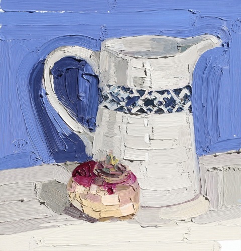 KATHRYN HAUG - Patterned Jug with Turnip