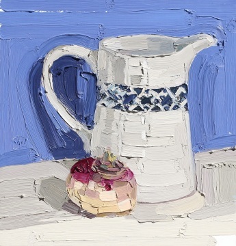 KATHRYN HAUG - Patterned Jug with Turnip