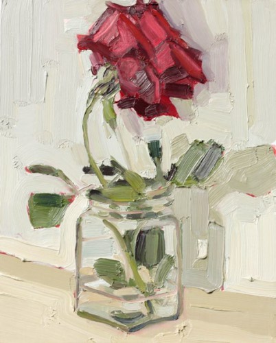 KATHRYN HAUG - Red Rose Leaning