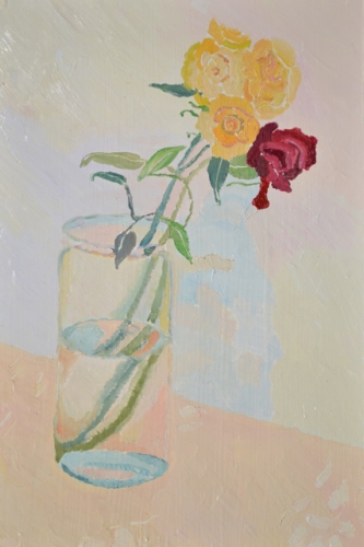 CHLOE TUPPER - Yellow and Red Roses