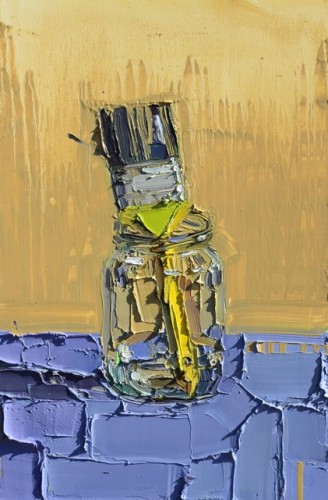 KATHRYN HAUG - Yellow Paintbrush (Minnawarra Art Award 2019- Winner, Local Artist Award)
