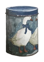 ELLEN NORRISH - Blue Pair of Ducks