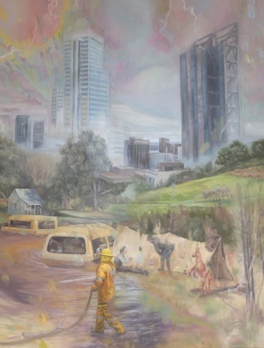 JARRAD MARTYN - Haze (Acquired by the City of Perth - City of Perth Cultural Collections)