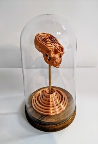 LIAM DEE - Gold skull 1