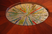 GREG ASH - Glass-pool Coffee Table