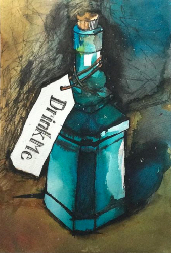 SHANA JAMES - Drink Me - Turquoise