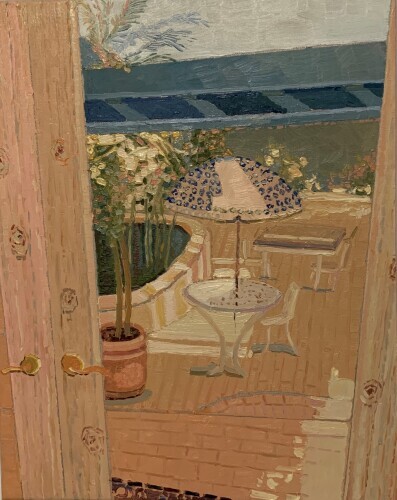 CHLOE TUPPER - Outside Patio with Umbrella (3)