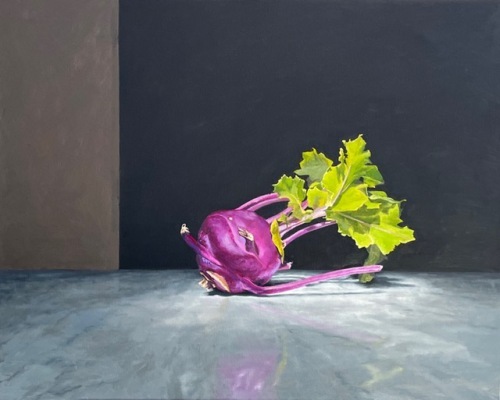 MOIRA DE LA HUNTY - Kohlrabi on Marble
