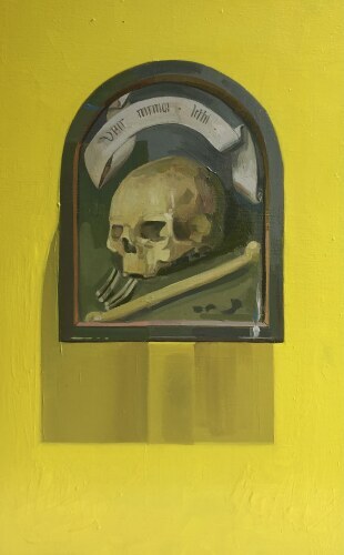 ELLEN NORRISH - Skull at the Stadtmuseum Simeonstift