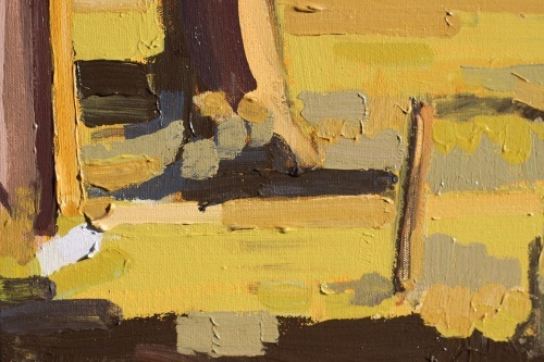 KATHRYN HAUG - By the Hay Shed (ACQUIRED BY THE RUAH COMMUNITY SERVICES COLLECTION)