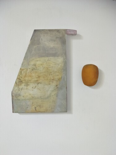 ROSE MOXHAM - The way, with orange beacon (diptych)