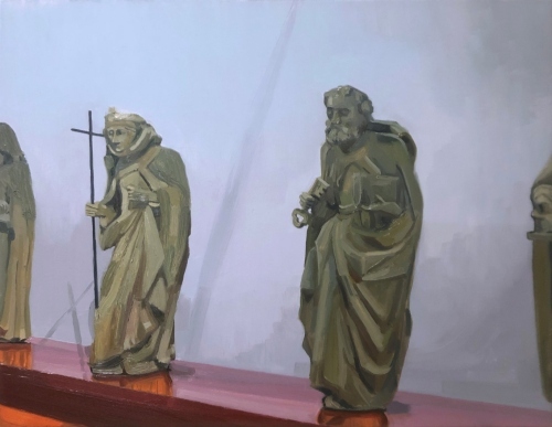 ELLEN NORRISH - Statues at the Stadtmuseum Simeonstift