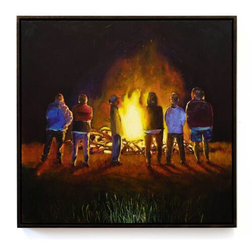 WADE TAYLOR - On and Hissing  - (ACQUIRED BY THE ART GALLERY OF WESTERN AUSTRALIA COLLECTION)