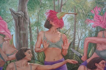 NAZILA JAHANGIR - The Last Supper: A schizophrenic unconscious