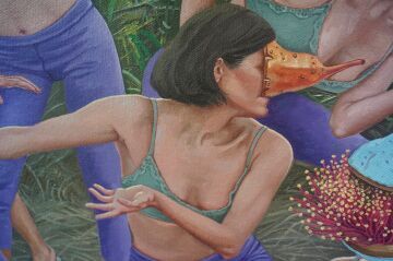 NAZILA JAHANGIR - The Last Supper: A schizophrenic unconscious