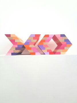 NUHA SAAD (NSW) - Pink and Purple Fancies I