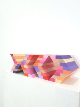 NUHA SAAD (NSW) - Pink and Purple Fancies I