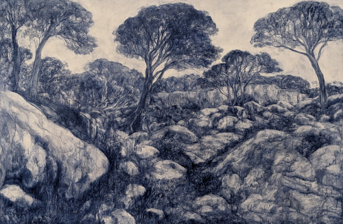 DI CUBITT - Naturaliste Peak (ACQUIRED BY THE CITY OF MELVILLE ART COLLECTION)
