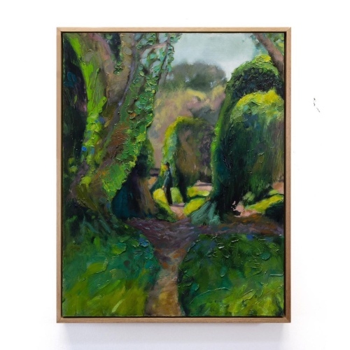 WADE TAYLOR - Gwelup Secret Garden (diptych) - (ACQUIRED BY THE CITY OF STIRLING COLLECTION)