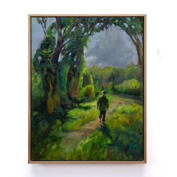 WADE TAYLOR - Gwelup Secret Garden (diptych) - (ACQUIRED BY THE CITY OF STIRLING COLLECTION)