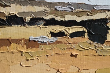 KATHRYN HAUG - Small Ochre Landscape