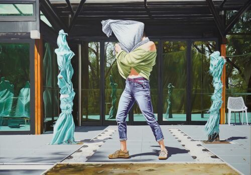 NAZILA JAHANGIR - Immigration- Waiting for Godot