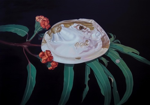 NAZILA JAHANGIR - Immigration- Self Portrait