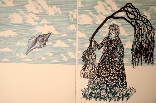 SHANA JAMES - Circe - How Do You See Your Divinity? (diptych)