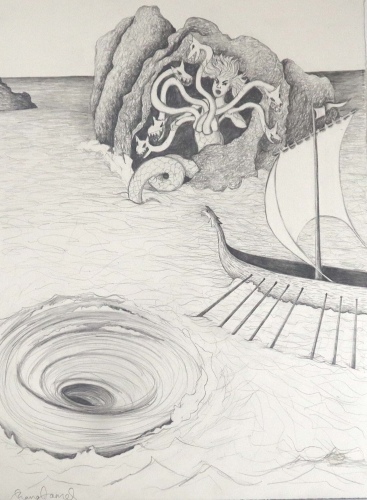 SHANA JAMES - Between Scylla and Charybdis I