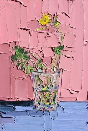 KATHRYN HAUG - Sourgrass on a Pink Ground