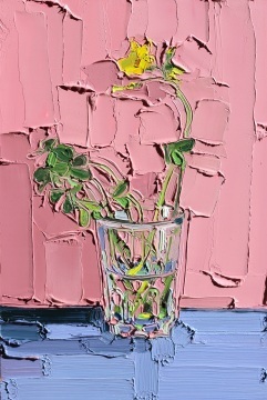 KATHRYN HAUG - Sourgrass on a Pink Ground